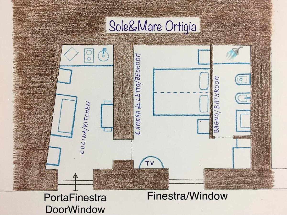 Sole&Mare Ortigia Βίλα Συρακούσες Εξωτερικό φωτογραφία
